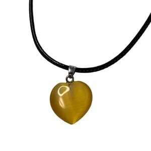 Crystal heart necklace